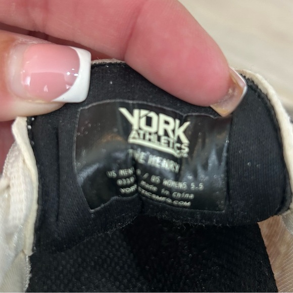 York Athletics The Henry Sneakers in Cream Women’s Size 5.5 - Picture 8 of 8
